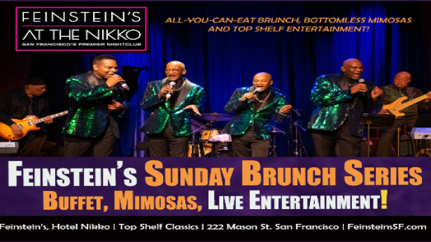 Mimosas & Motown: Sunday Brunch, April 12, 2026 Brunch in Anzu at 11:30 AM / Show at 12:45 PM