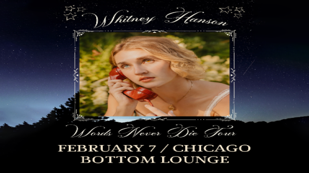 Whitney Hanson - Words Never Die Tour 2026