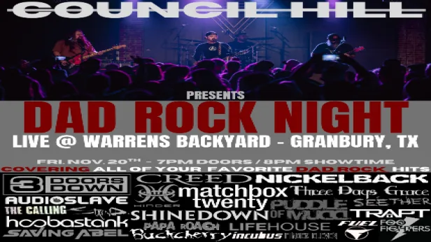Council Hill - Dad Rock Night