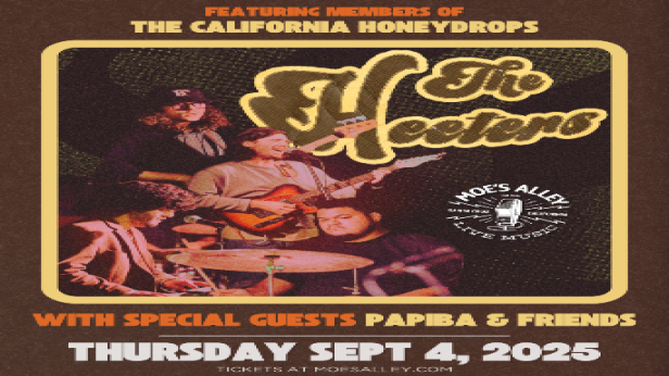 Moe's Alley Presents: The Heeters w/ Papiba & Friends