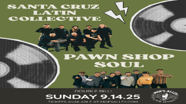 Double Bill: Santa Cruz Latin Collective & Pawn Shop Soul