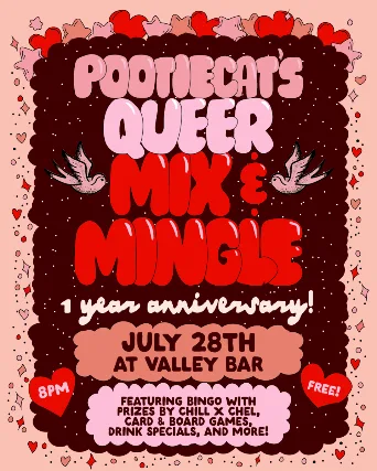 POOTIECAT'S QUEER MIX & MINGLE