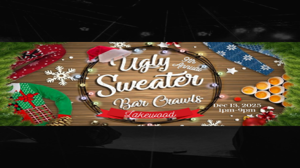 Ugly Sweater Bar Crawl