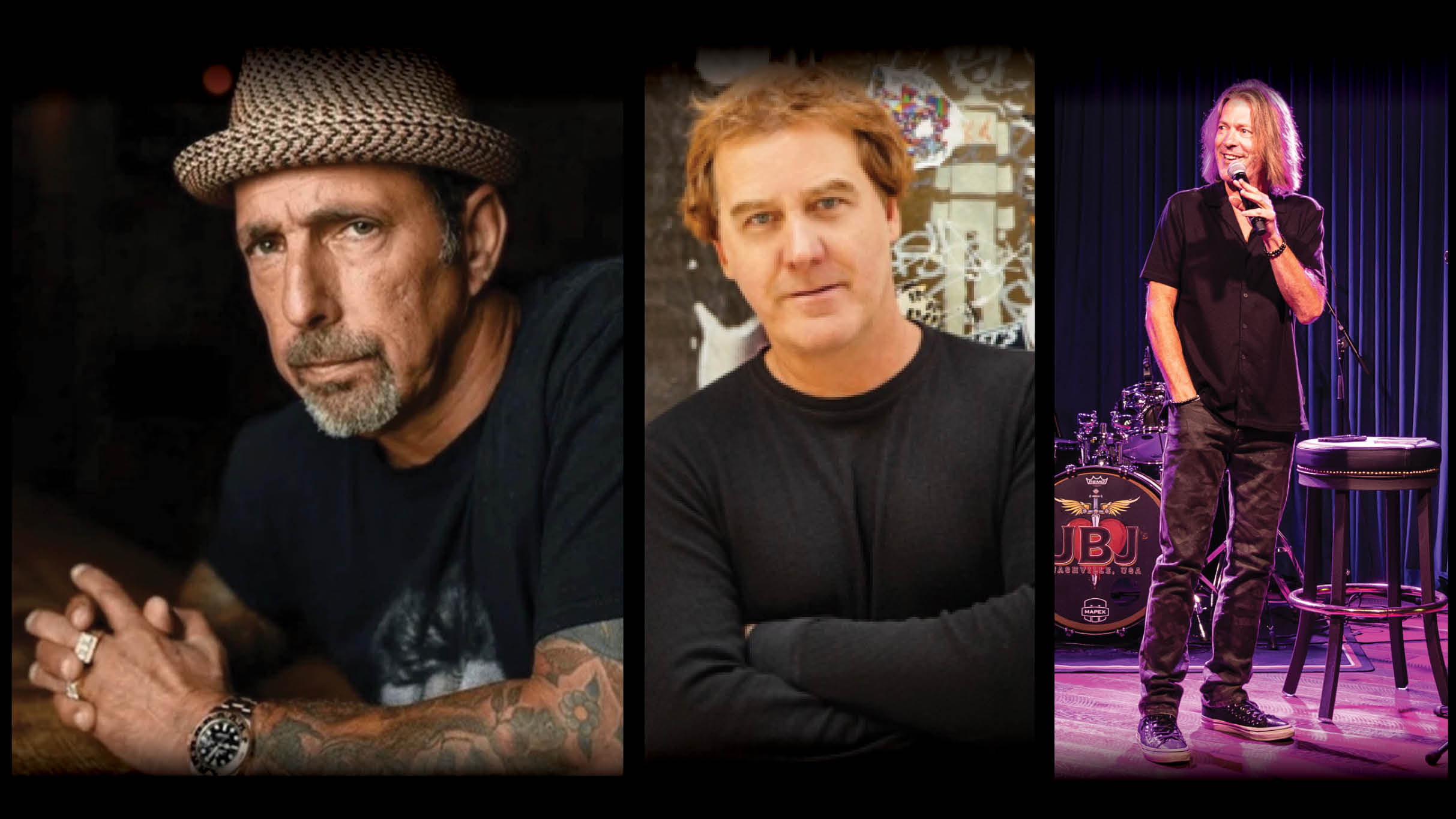 Rich Vos, Jim Florentine, Don Jamieson. Hosted by Mike Dawson