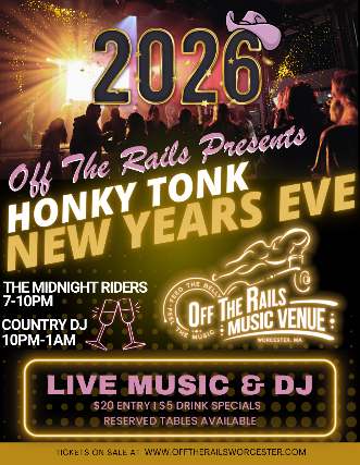 Off The Rails Presents: Honky Tonk New Years Eve