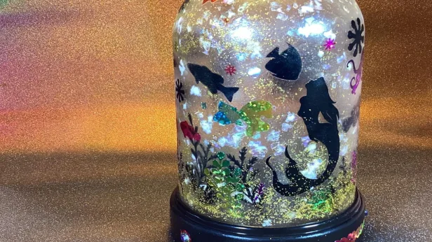 Magical Ocean Night Light by Nanetta Bananto