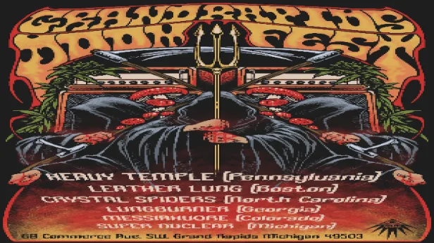 Doomfest III ft. Heavy Temple + Leather Lung + Crystal Spiders + Lungburner + Messiahvore + Super Nuclear