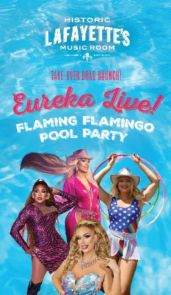 Eureka Live: Flaming Flamingo Pool Party
