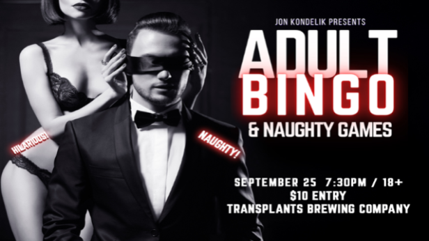 Adult Bingo & Naughty Games Comedy Game Show