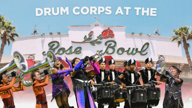 Drum Corps at the Rose Bowl