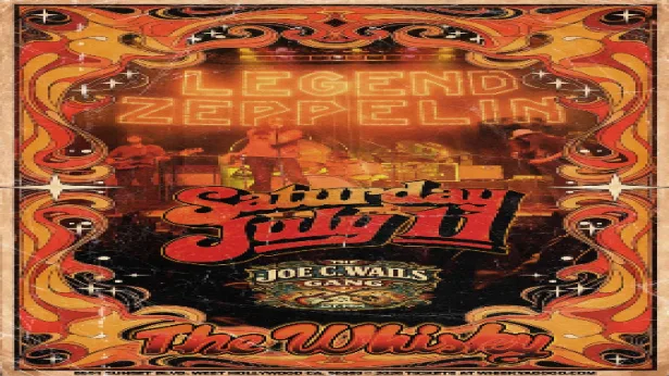 Legend Zeppelin (tribute to Led Zeppelin), Rebel Foxx and The Hounds, Encore, Joe C. Walls Gang