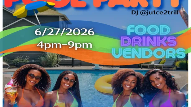 FASHIONABLE POOL PARTY