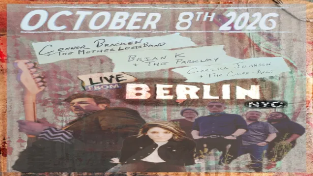 Connor Bracken & The Mother Leeds Band | Brian K & The Parkway | Carissa Johnson & The Cure-Alls