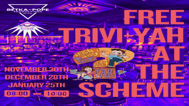 Betka Pope Productions presents Trivi-YAH!