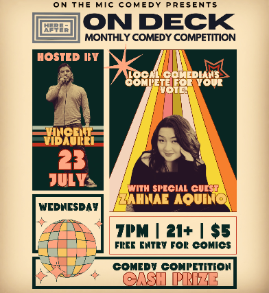 On Deck - Monthly Comedy Competition