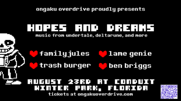 Ongaku Overdrive Presents: Hopes and Dreams - Music from Undertale, Deltarune, and More