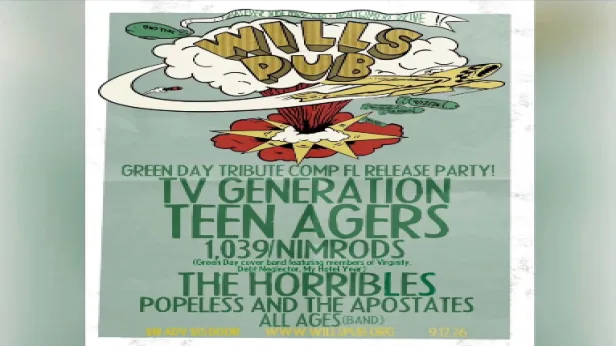 Green Day Tribute Comp FL Release Party