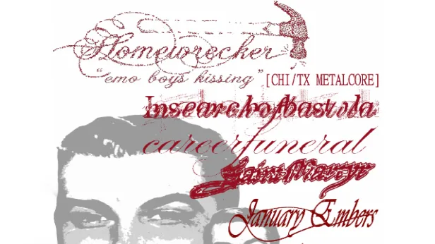 Homewrecker, Insearchofbastila, Career Funeral, Saint Martyr, January Embers