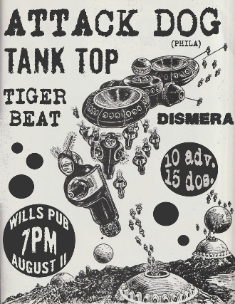 Hawt & Popular Presents: Attack Dog, Tank Top, Tiger Beat, and Dismera
