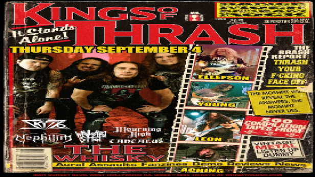 Kings of Thrash with Dave Ellefson & Jeff Young, Skitzo, Mourning High, Nephilim, Wayward Shot