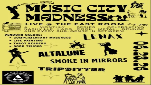 Day Show! Music City Madness feat: Tripsitter / ALTALUNE / Lenax / Smoke In Mirrors