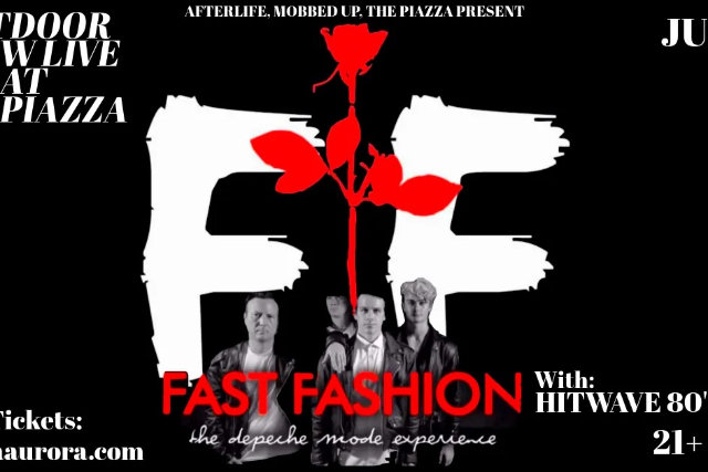 OUTDOOR SHOW- Depeche Mode Tribute & Hit Wave 80s LIVE!