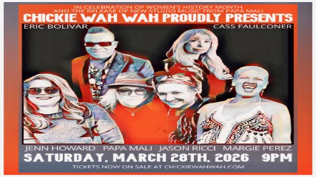 Papa Mali's Record Release Party with Eric Bolivar, Cass Faulconer, Jenn Howard, Jason Ricci, and Margie Perez