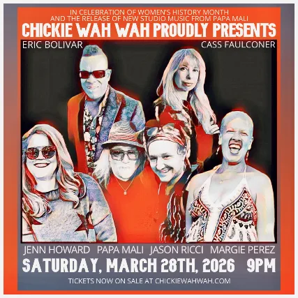 Papa Mali's Record Release Party with Eric Bolivar, Cass Faulconer, Jenn Howard, Jason Ricci, and Margie Perez