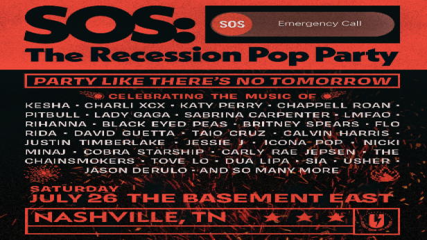 Blisspop Presents: SOS: The Recession Pop Party