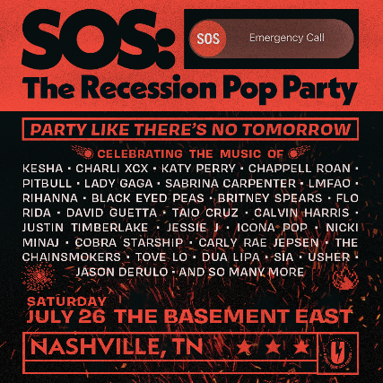 Blisspop Presents: SOS: The Recession Pop Party