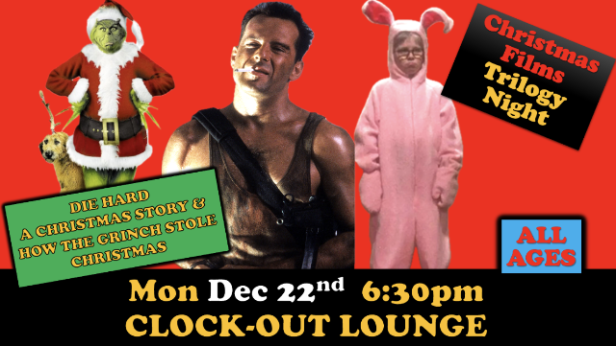 Raised By TV Events Presents: all ages Christmas Films Trilogy Trivia Night