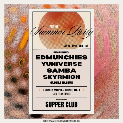 End of Summer Party