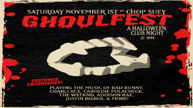 GHOULFEST: A Halloween Club Night!