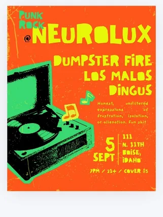 Dumpster Fire,  Los Malos , Dingus
