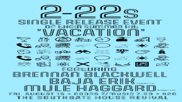 2-22s Single Release for ���Vacation���