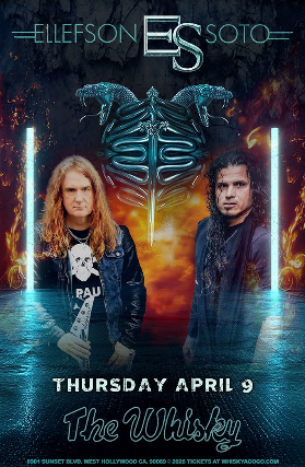 Ellefson-Soto, Wayward Shot, Instigator, Nephilim, Cryptic Funeral, Syanide