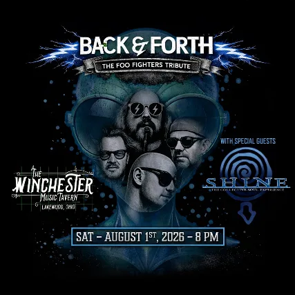 Back & Forth - The Foo Fighters Tribute & Shine - The Collective Soul Experience