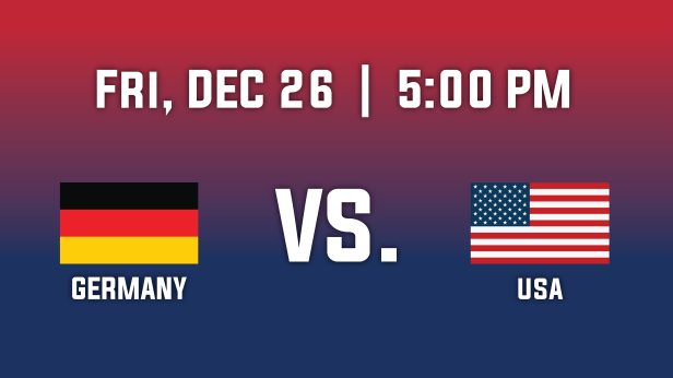2026 IIHF World Junior Championship-Group A - Germany v. USA