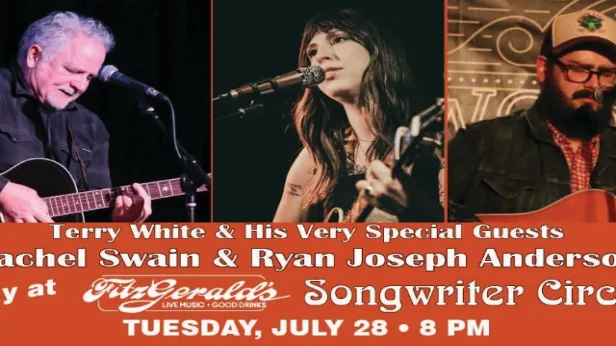 Songwriter Circle w/ host Terry White and guests Rachel Swain & Ryan Joseph Anderson