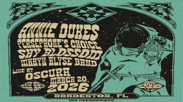 Annie Dukes, Persephone's Choice, Shy Blossom, and Maryn Alyse Band in Bradenton