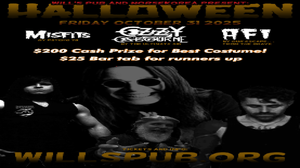 Halloween ft. Psycho 78 as The Misfits, The Ultimate Sin as Ozzy Osbourne, Our Escape from the Grave as AFI, and Interlude with a Vampire