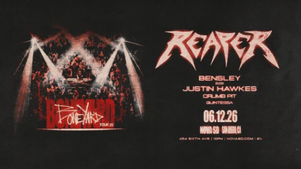 Reaper with Bensley b2b Justin Hawkes, Crumb Pit