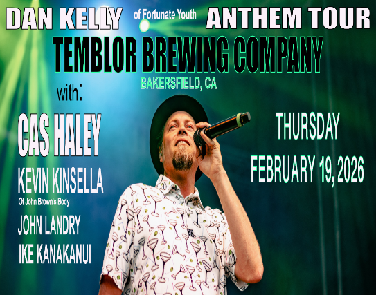 DAN KELLY of Fortunate Youth, Cas Haley, Kevin Kinsella, John Landry, Ike Kanakanui