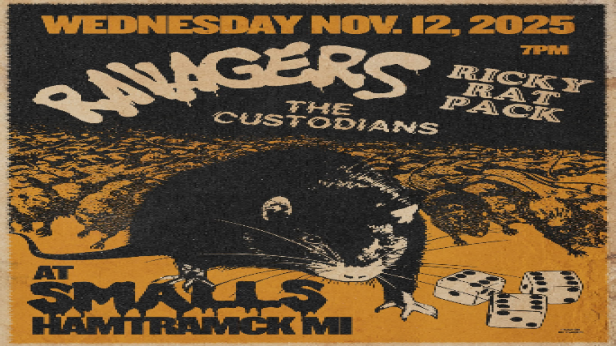 Ravagers wsg The Rat Pack + The Custodians