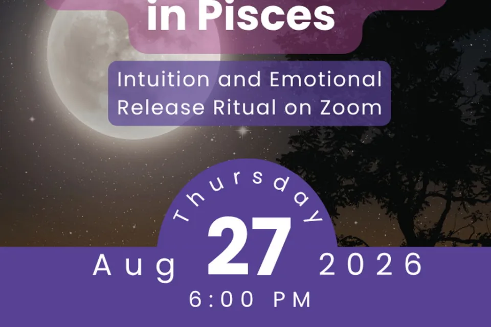 Moon Magic Online - Full Moon Partial Lunar Eclipse in Pisces Workshop
