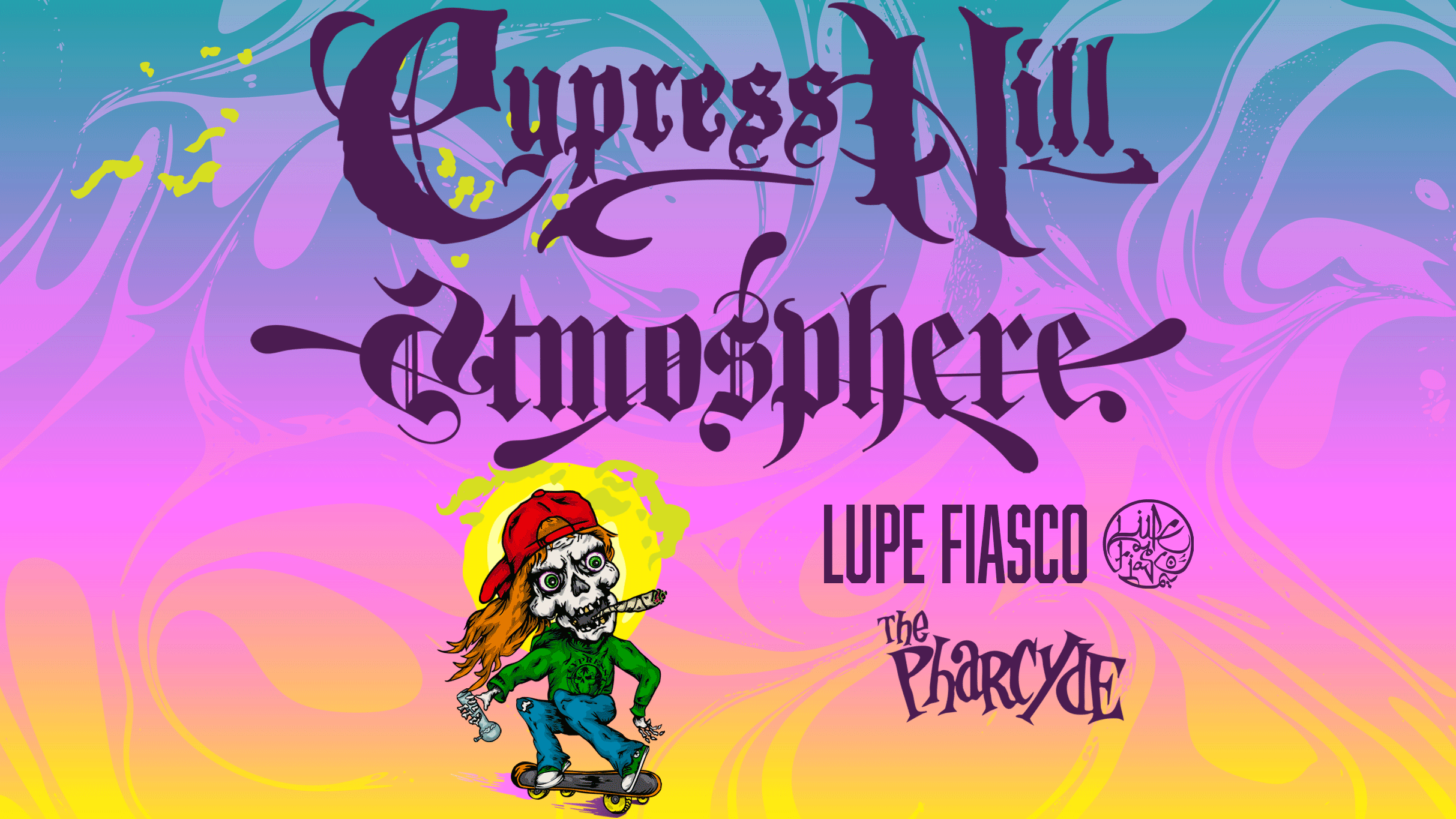 Cypress Hill & Atmosphere: Dank Daze of Summer Tour