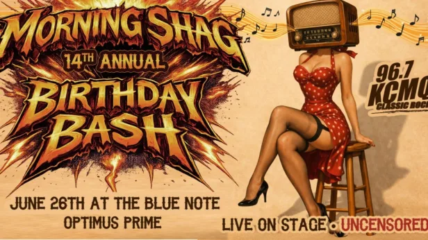 KCMQ Morning Shag Birthday Bash Ft. Optimus Prime