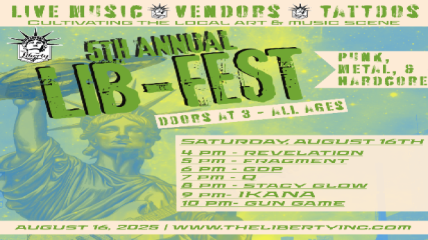 Lib-Fest Saturday: Punk/Metal/Hardcore