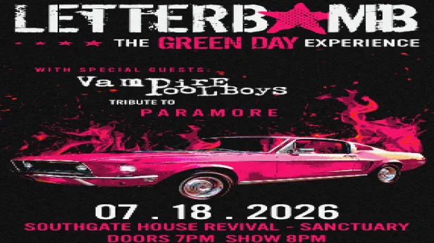 Letterbomb: The Green Day Experience w/Vampire Pool Boys Tribute to Paramore