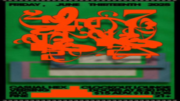 Clock-Out Lounge Presents: Casual Hex w/ Versing, SUX,  Fine